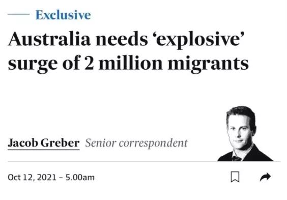刚刚，澳洲或要引进200万移民！重点关注留学生与技术移民