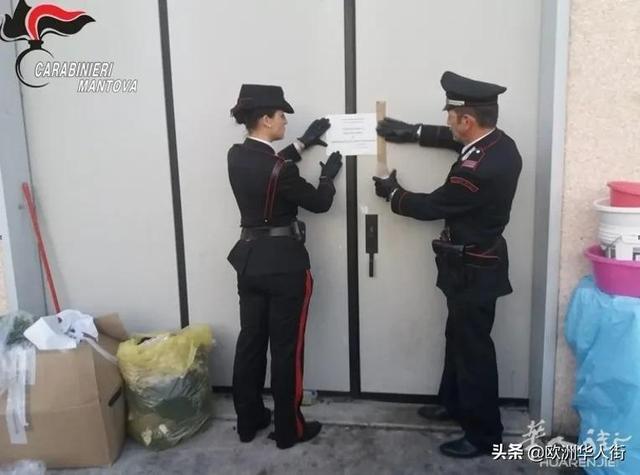 意大利一华人工场雇佣非法移民被查封，老板被控